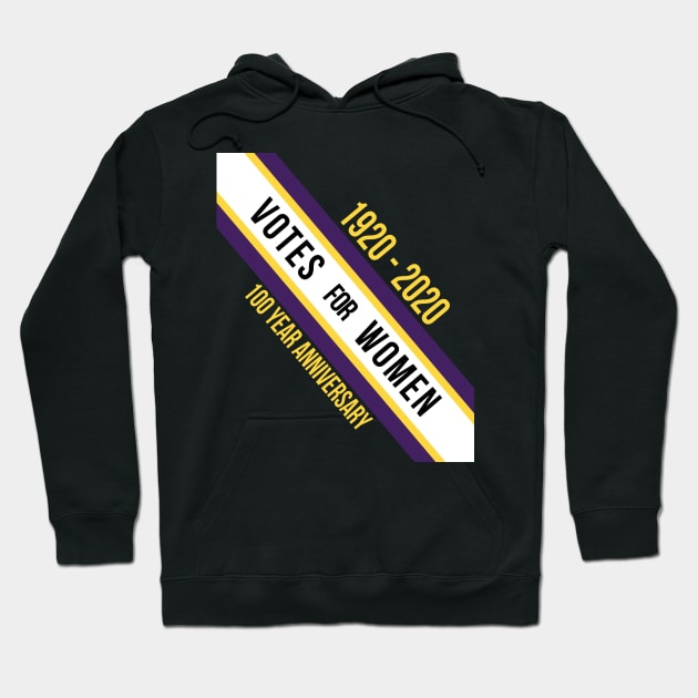 100 Years of Women Right To Vote Suffrage Hoodie by McNutt